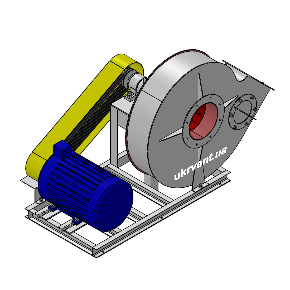 Вентилятор ВР129-28-6,3.1 (Dн)-5-Л315-ОН-ст3-1081-(з дв.)5,5-1500-1600-80-У2