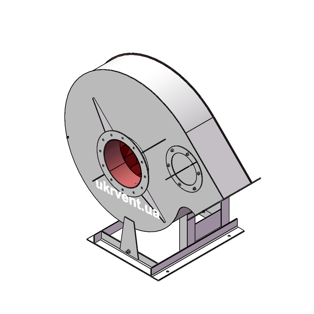 Вентилятор ВР129-28-9.2 (0,9Dн)-1-Пр135-ОН-ст3-1081-(без дв.)15-1500-1460-80-У2