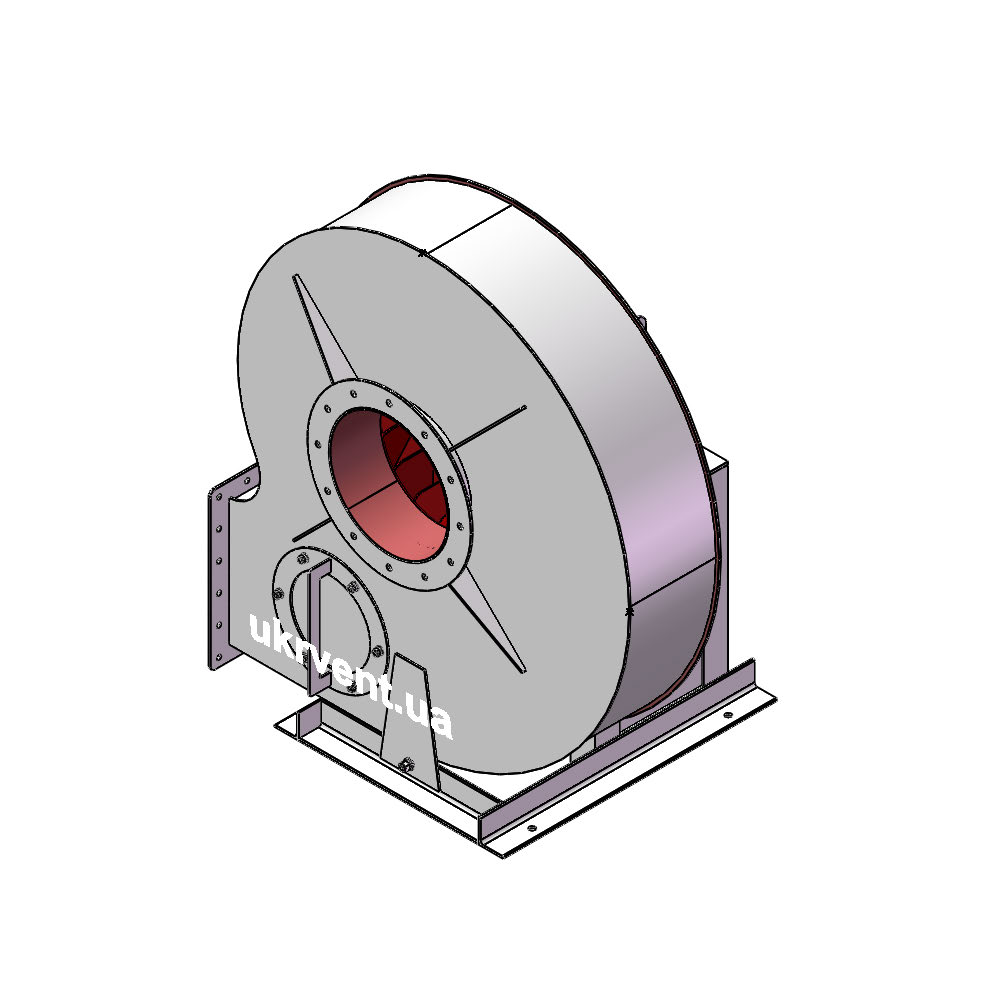 Вентилятор ВР129-28-9.2 (0,9Dн)-1-Пр270-ОН-ст3-1081-(без дв.)15-1500-1460-80-У2