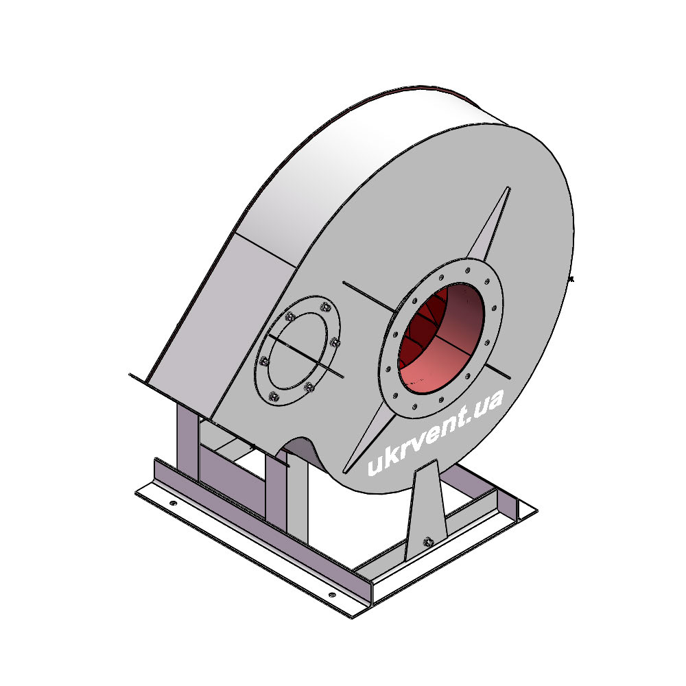 Вентилятор ВР132-28-10.2 (0,9Dн)-1-Л135-ОН-ст3-1081-(без дв.)11-1000-960-80-У2