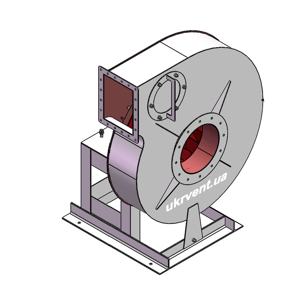Вентилятор ВР132-28-10.2 (0,9Dн)-1-Л90-ОН-ст3-1081-(без дв.)11-1000-960-80-У2