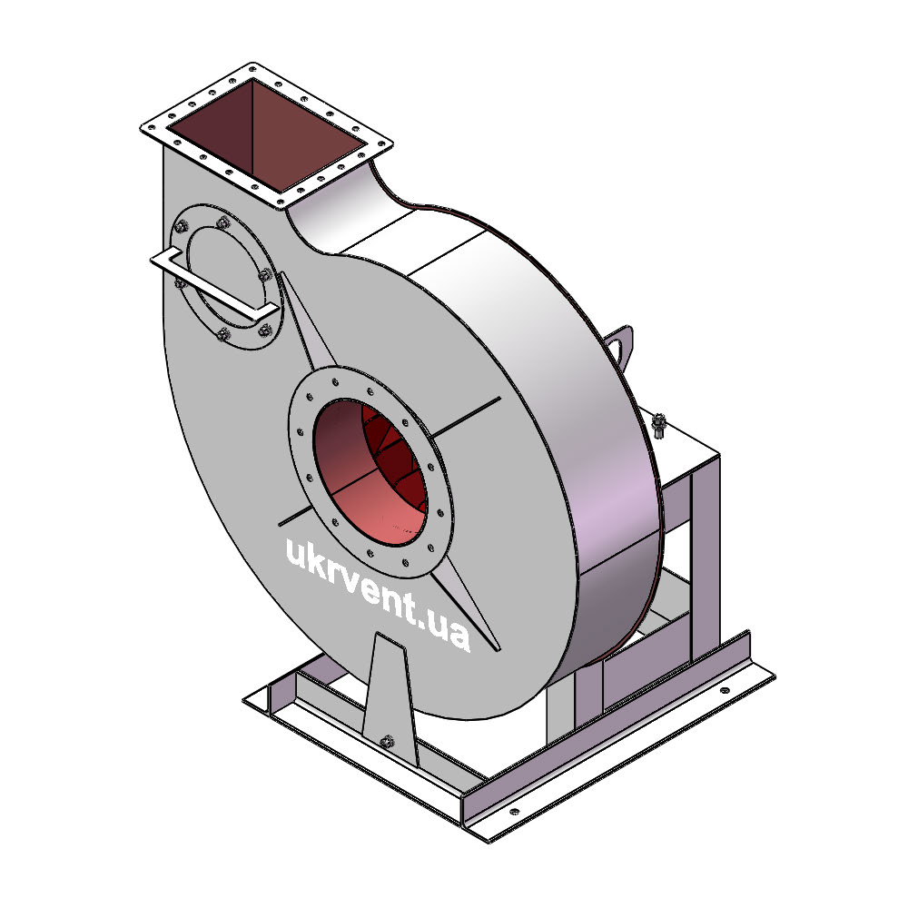 Вентилятор ВР132-28-10.2 (0,9Dн)-1-Пр0-ОН-ст3-1081-(без дв.)11-1000-960-80-У2