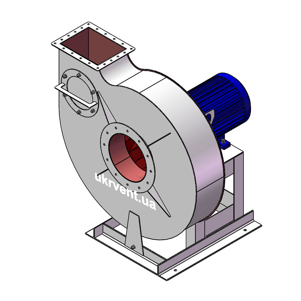 Вентилятор ВР132-28-10.2 (0,9Dн)-1-Пр0-ОН-ст3-1081-(з дв.)11-1000-960-80-У2