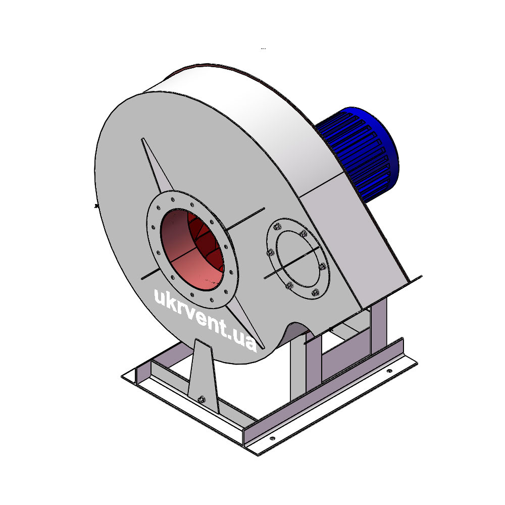 Вентилятор ВР132-28-10.2 (0,9Dн)-1-Пр135-ОН-ст3-1081-(з дв.)11-1000-960-80-У2