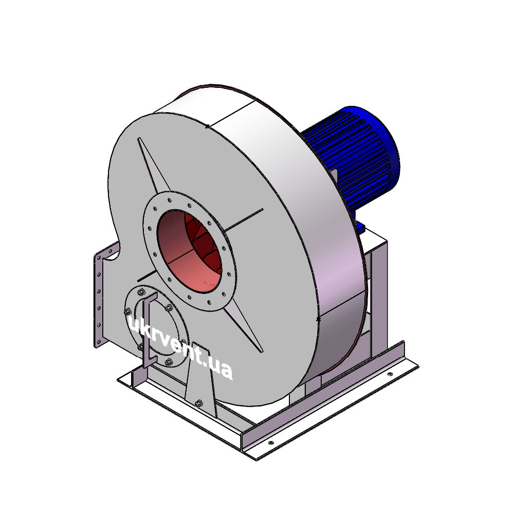 Вентилятор ВР132-28-10.2 (0,9Dн)-1-Пр270-ОН-ст3-1081-(з дв.)11-1000-960-80-У2