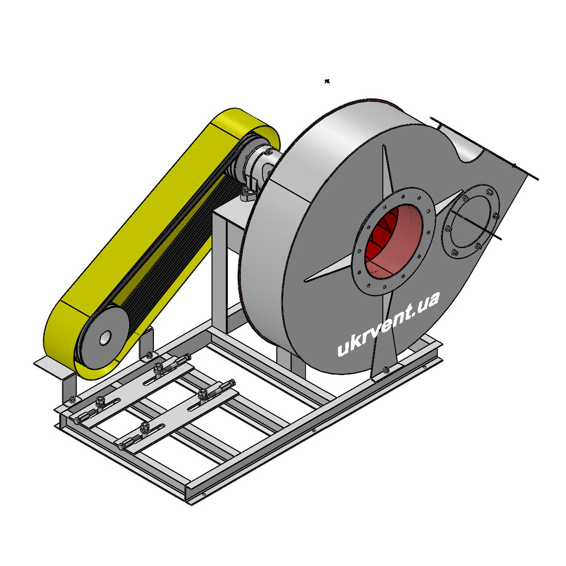 Вентилятор ВР132-28-10.1 (Dн)-5-Л315-ОН-ст3-1081-(без дв.)30-1500-1500-80-У2