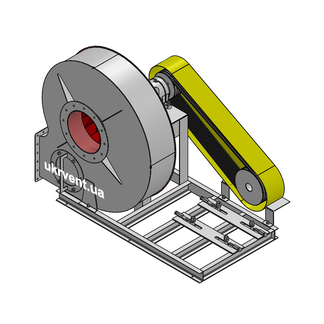 Вентилятор ВР132-28-10.1 (Dн)-5-Пр270-ОН-ст3-1081-(без дв.)30-1500-1500-80-У2
