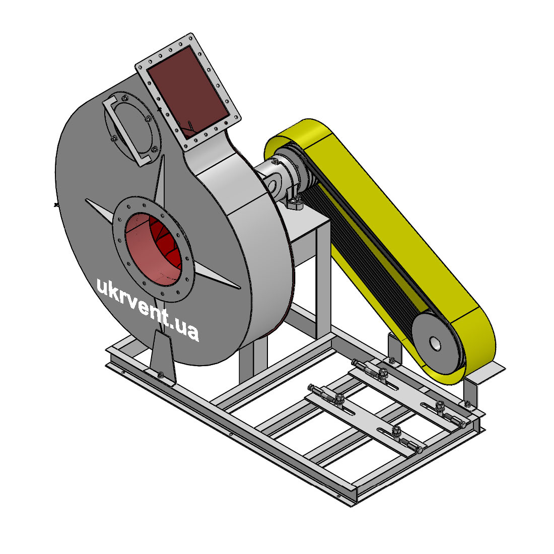 Вентилятор ВР132-28-10.1 (Dн)-5-Пр45-ОН-ст3-1081-(без дв.)30-1500-1500-80-У2