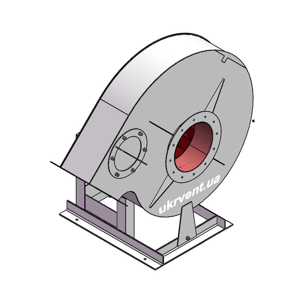 Вентилятор ВР132-28-11,2.2 (0,9Dн)-1-Л135-ОН-ст3-1081-(без дв.)11-1000-970-80-У2