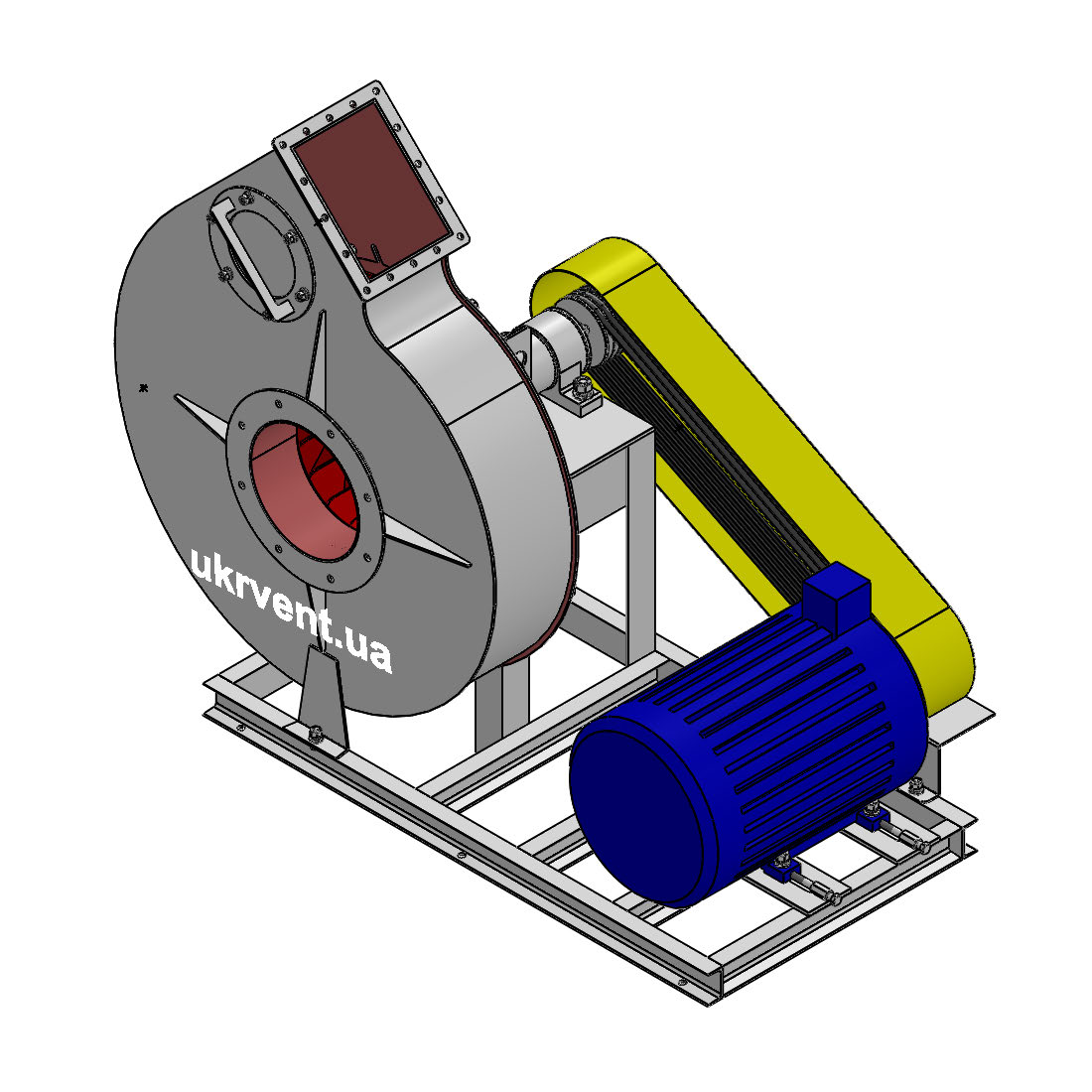 Вентилятор ВР132-28-6,3.1 (Dн)-5-Пр45-ОН-ст3-1081-(з дв.)5,5-1500-1600-80-У2