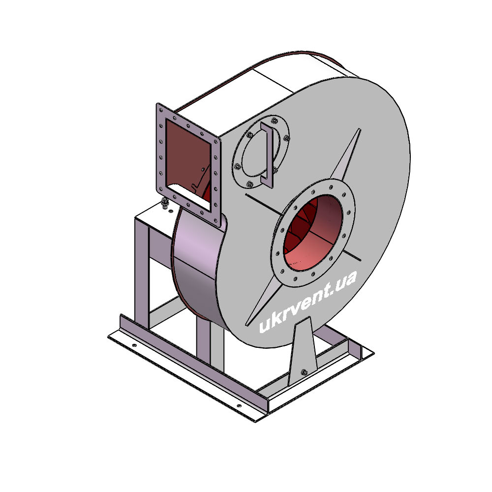 Вентилятор ВР132-28-8.3 (0,95Dн)-1-Л90-ОН-ст3-1081-(без дв.)7,5-1500-1440-80-У2