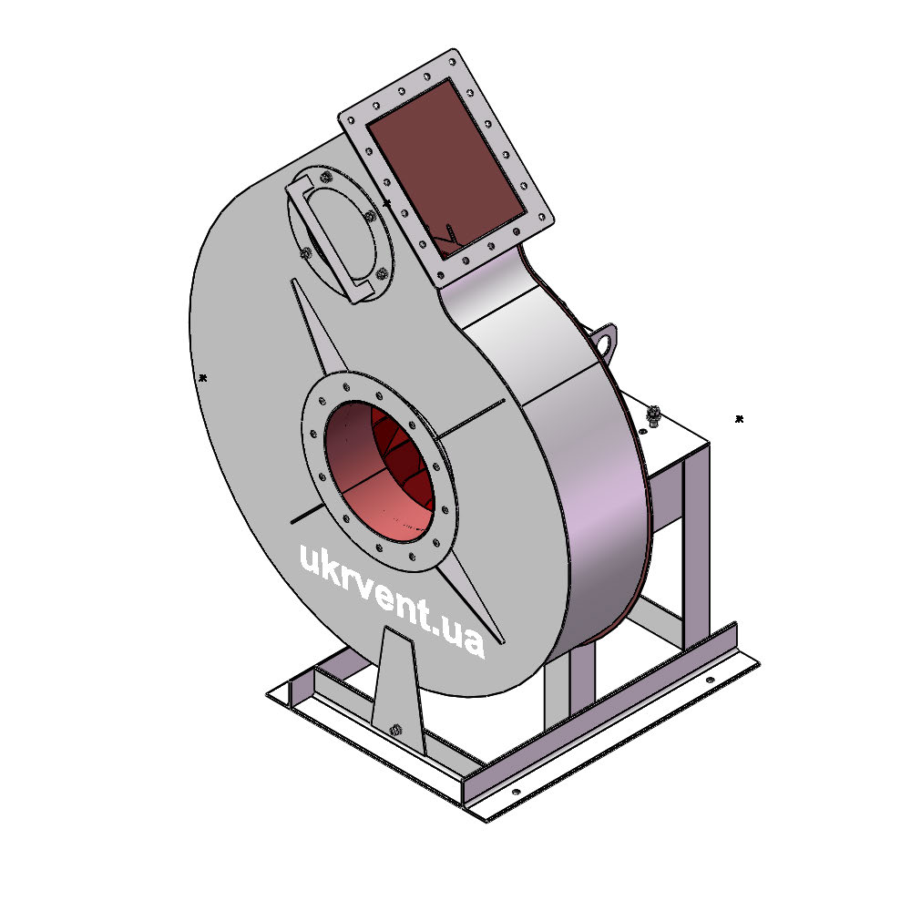 Вентилятор ВР132-28-8.3 (0,95Dн)-1-Пр45-ОН-ст3-1081-(без дв.)7,5-1500-1440-80-У2