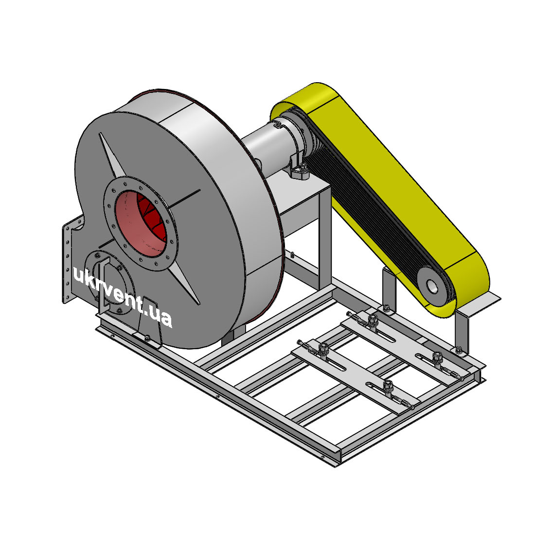Вентилятор ВР132-28-8.1 (Dн)-5-Пр270-ОН-ст3-1081-(без дв.)15-1500-1500-80-У2