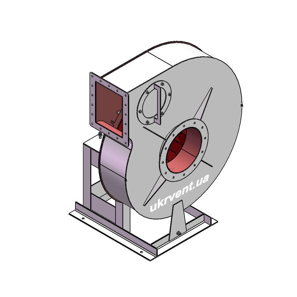 Вентилятор ВР132-28-9.2 (0,9Dн)-1-Л90-ОН-ст3-1081-(без дв.)15-1500-1460-80-У2