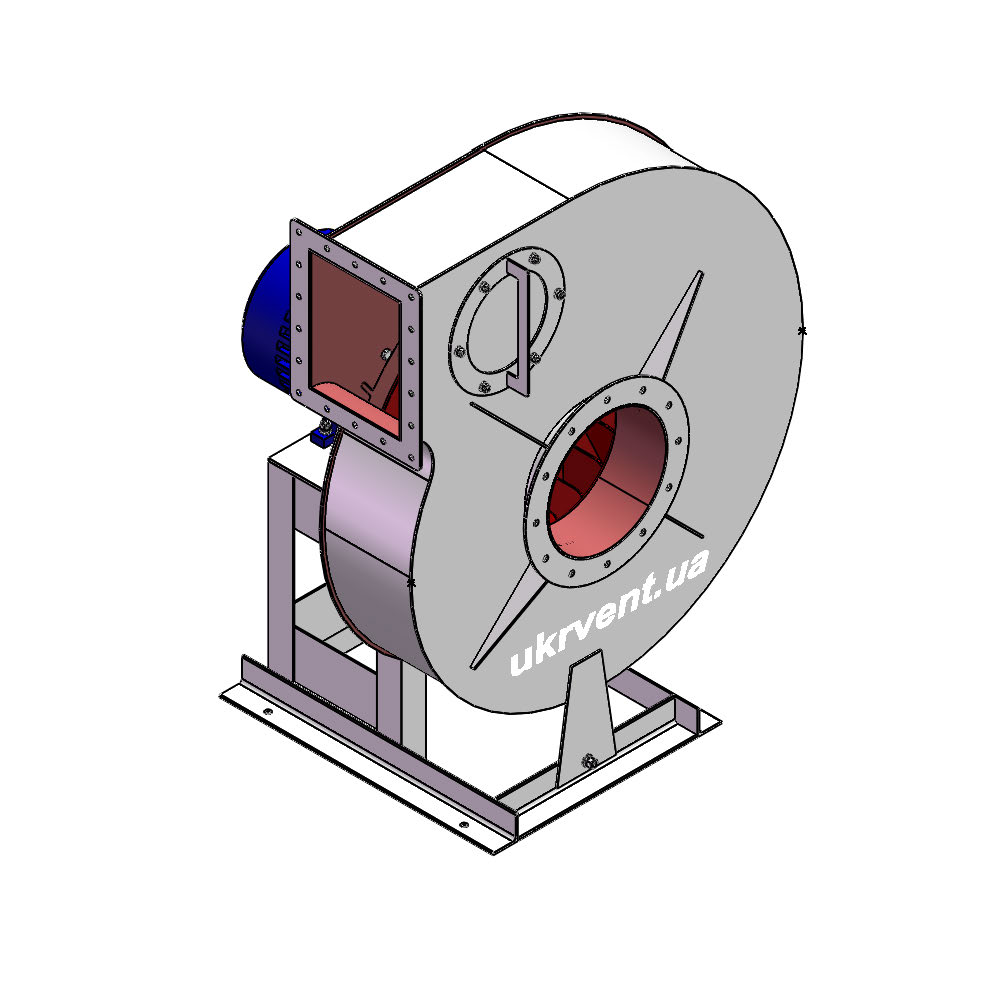 Вентилятор ВР132-28-9.2 (0,9Dн)-1-Л90-ОН-ст3-1081-(з дв.)15-1500-1460-80-У2