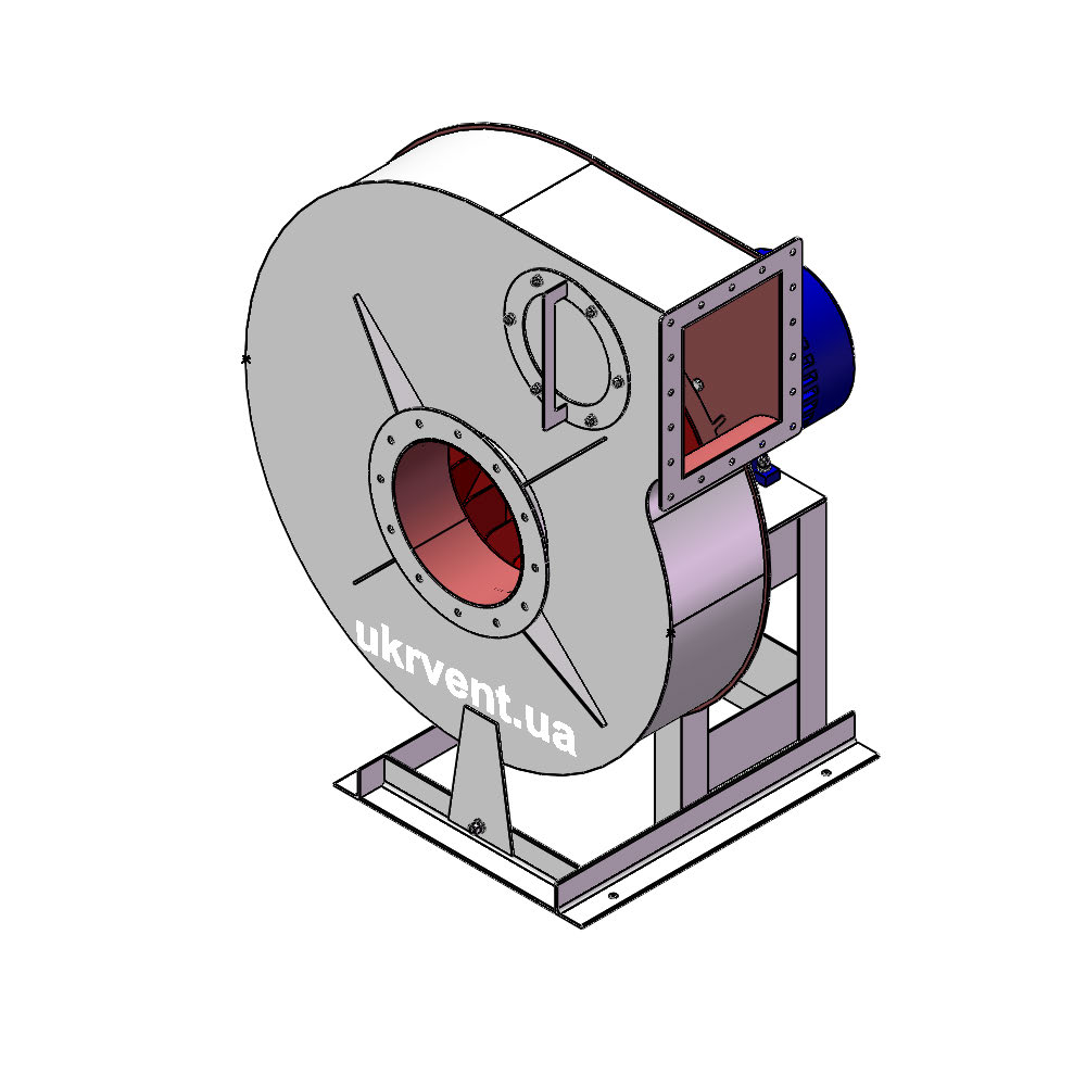 Вентилятор ВР132-28-9.2 (0,9Dн)-1-Пр90-ОН-ст3-1081-(з дв.)15-1500-1460-80-У2