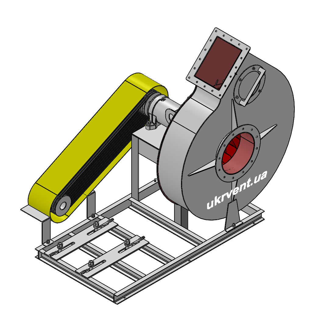Вентилятор ВР132-28-9.1 (Dн)-5-Л45-ОН-ст3-1081-(без дв.)22-1500-1600-80-У2