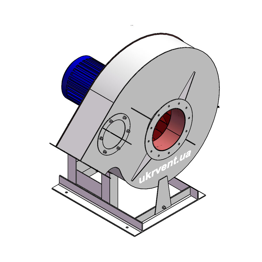 Вентилятор ВР132-30-10.2 (0,9Dн)-1-Л135-ОН-ст3-1081-(з дв.)11-1000-960-80-У2