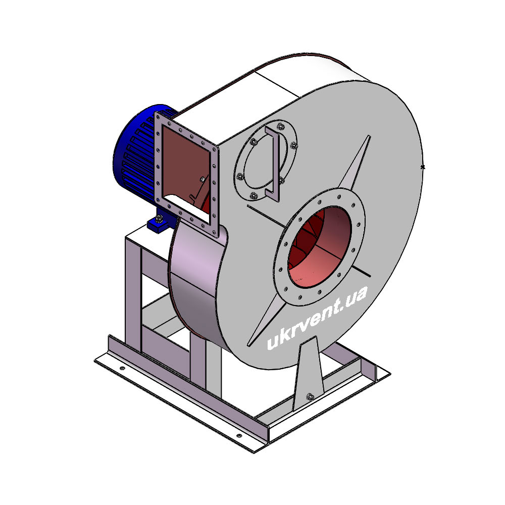 Вентилятор ВР132-30-10.2 (0,9Dн)-1-Л90-ОН-ст3-1081-(з дв.)11-1000-960-80-У2