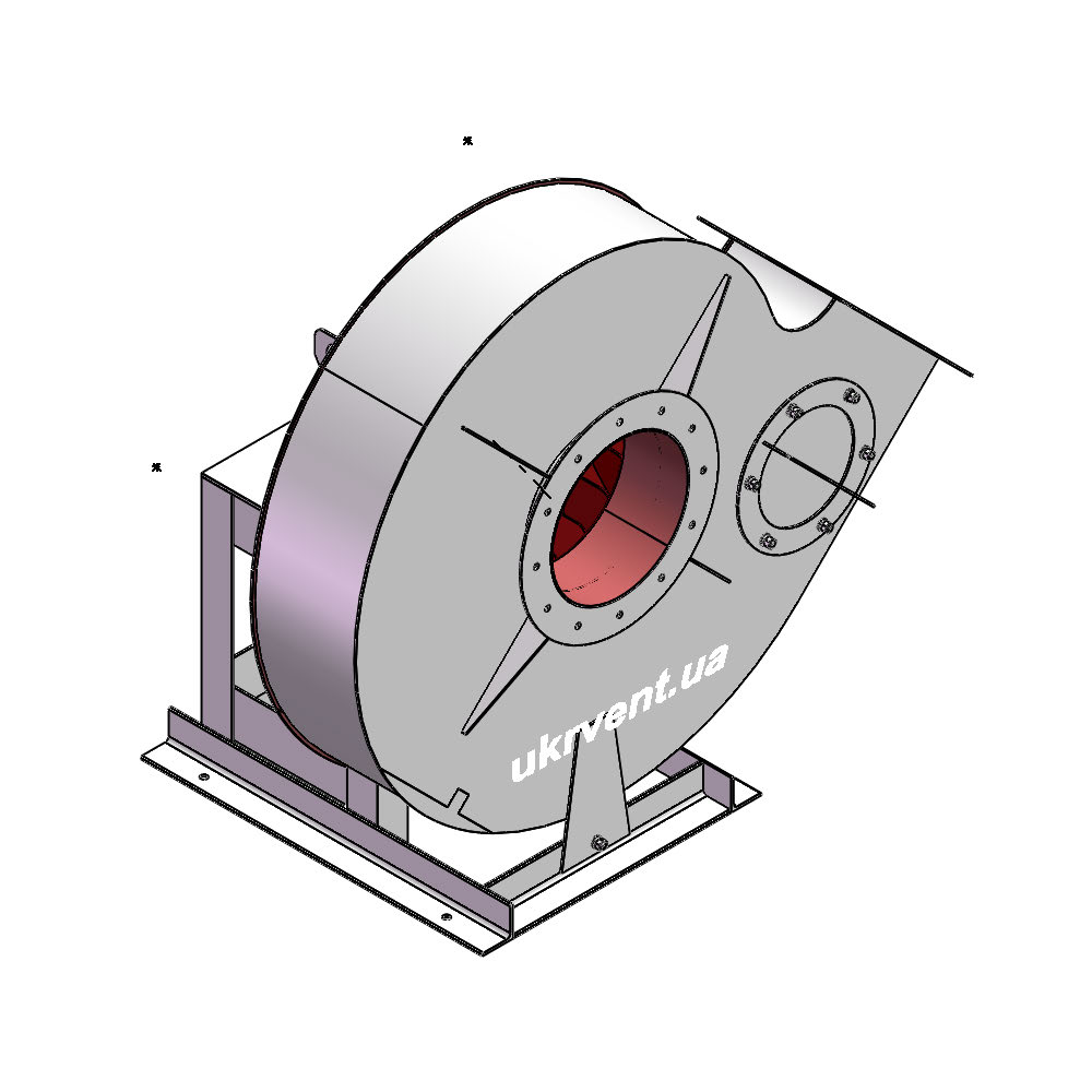 Вентилятор ВР132-30-11,2.2 (0,9Dн)-1-Л315-ОН-ст3-1081-(без дв.)11-1000-970-80-У2