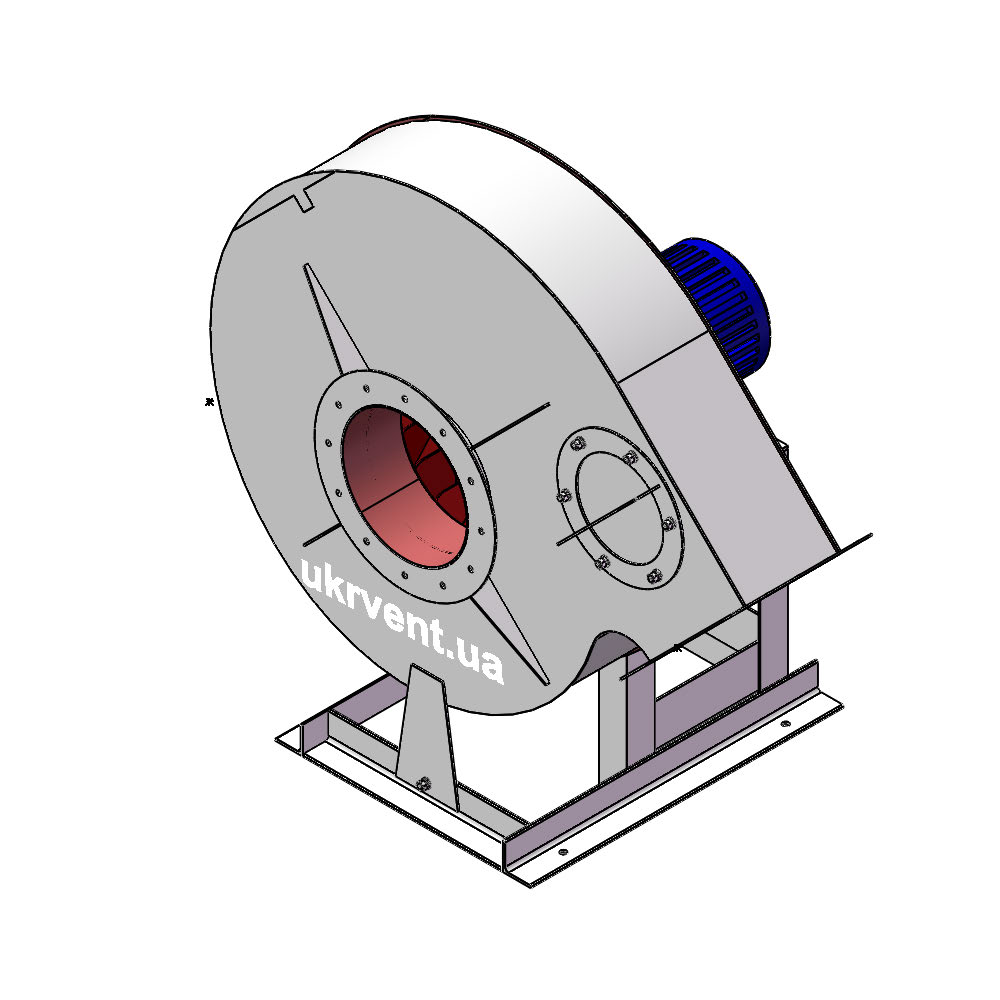 Вентилятор ВР132-30-11,2.2 (0,9Dн)-1-Пр135-ОН-ст3-1081-(з дв.)11-1000-970-80-У2