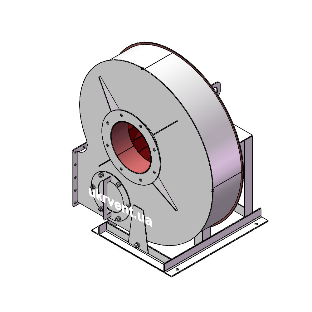 Вентилятор ВР132-30-6,3.2 (0,9Dн)-1-Пр270-ОН-ст3-1081-(без дв.)3-1500-1388-80-У2