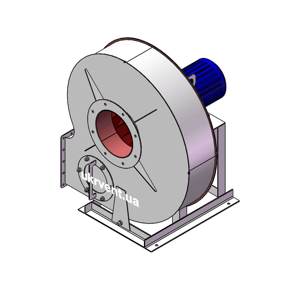 Вентилятор ВР132-30-6,3.2 (0,9Dн)-1-Пр270-ОН-ст3-1081-(з дв.)3-1500-1388-80-У2