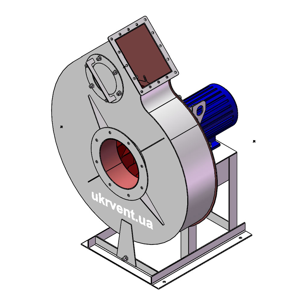 Вентилятор ВР132-30-6,3.2 (0,9Dн)-1-Пр45-ОН-ст3-1081-(з дв.)3-1500-1388-80-У2