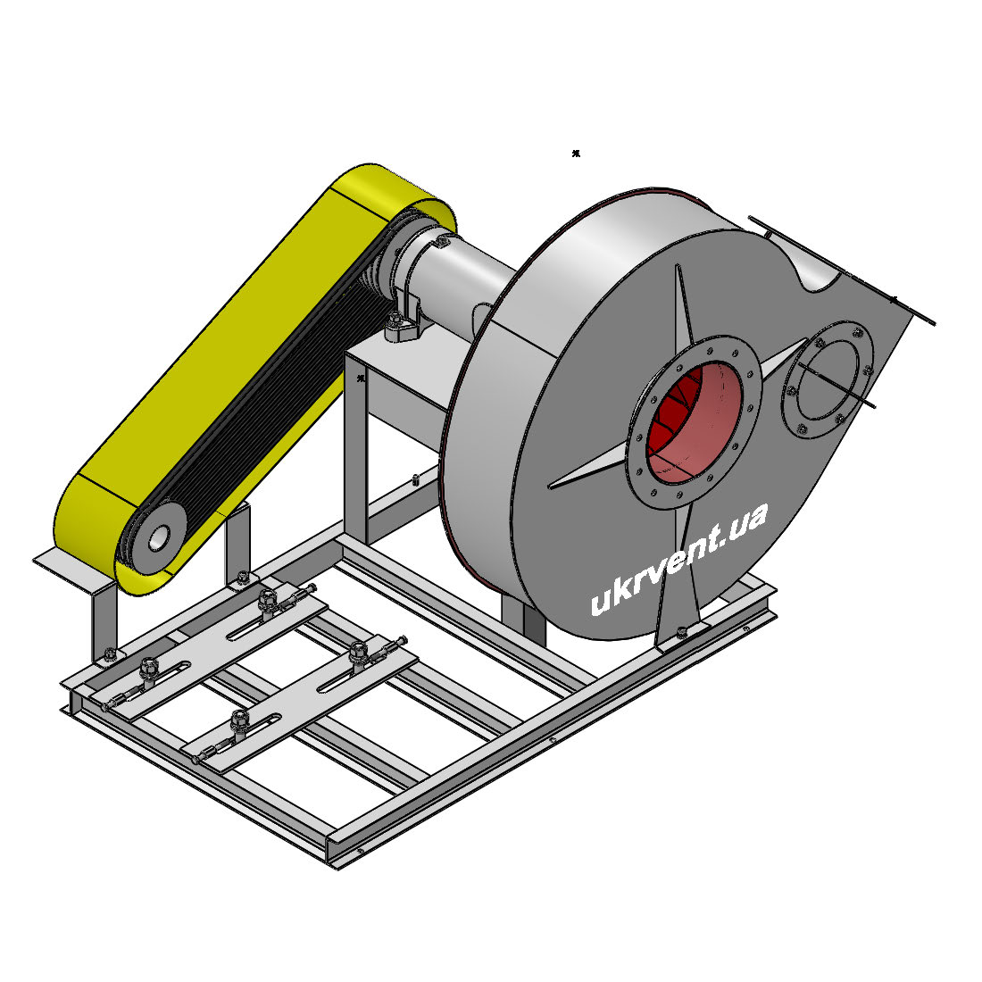Вентилятор ВР132-30-8.1 (Dн)-5-Л315-ОН-ст3-1081-(без дв.)15-1500-1500-80-У2