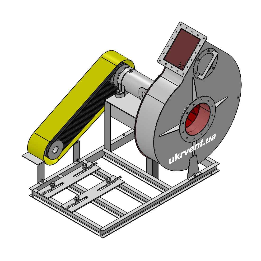 Вентилятор ВР132-30-8.1 (Dн)-5-Л45-ОН-ст3-1081-(без дв.)15-1500-1500-80-У2
