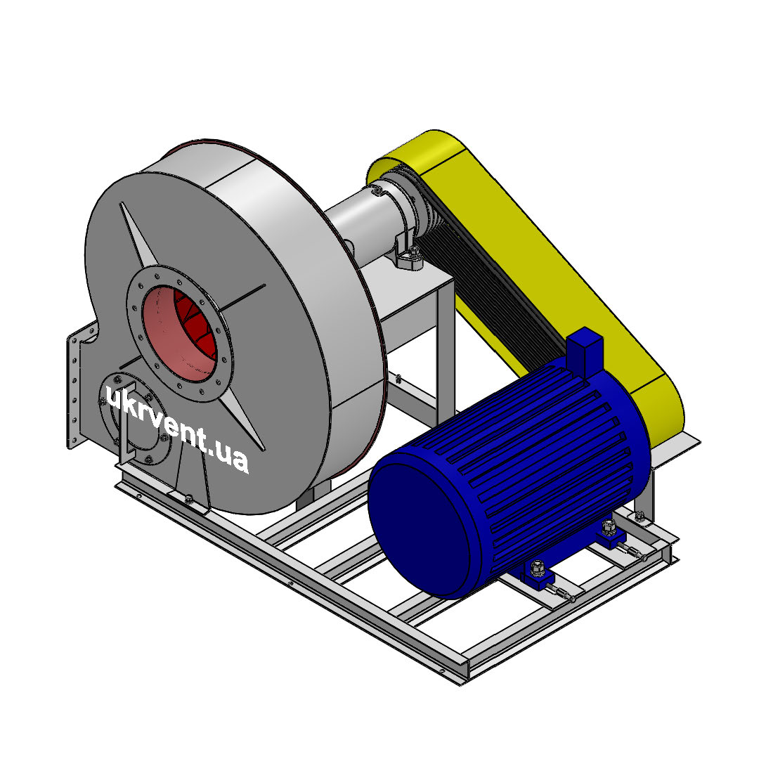 Вентилятор ВР132-30-8.1 (Dн)-5-Пр270-ОН-ст3-1081-(з дв.)15-1500-1500-80-У2