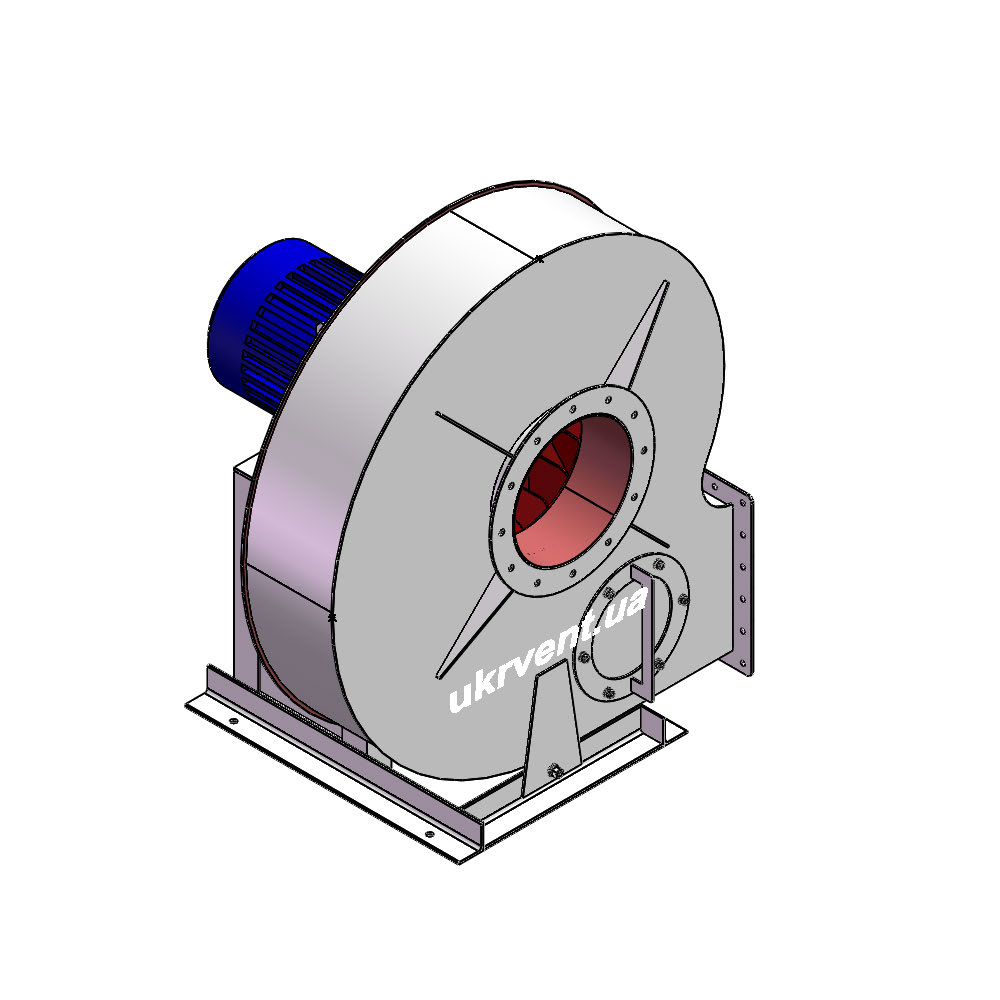 Вентилятор ВР132-30-9.2 (0,9Dн)-1-Л270-ОН-ст3-1081-(з дв.)15-1500-1460-80-У2