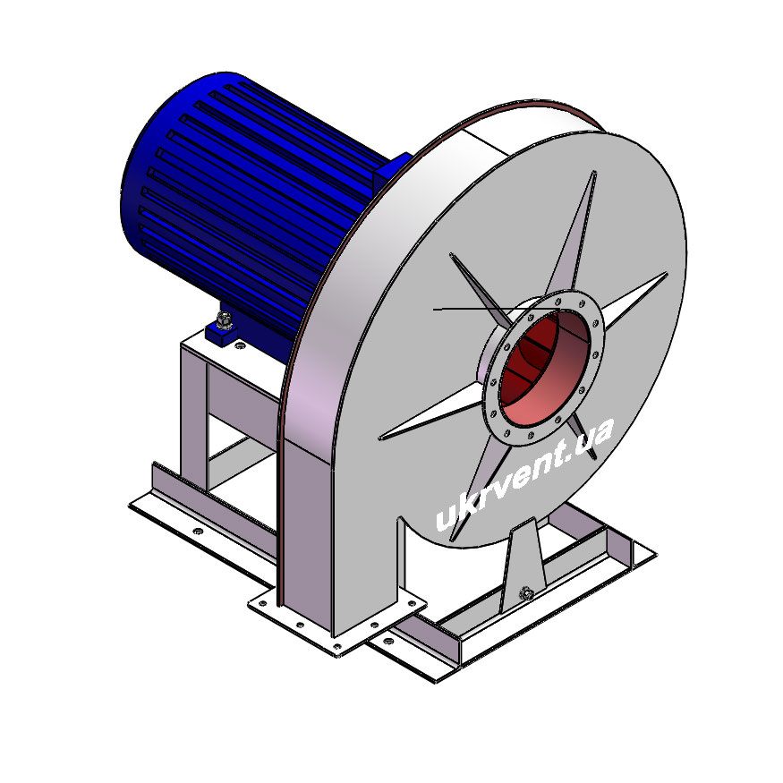 Вентилятор ВР154-21-6,3.1 (Dн)-1-Л180-ОН-ст3-1081-(з дв.)18,5-3000-2940-80-У2