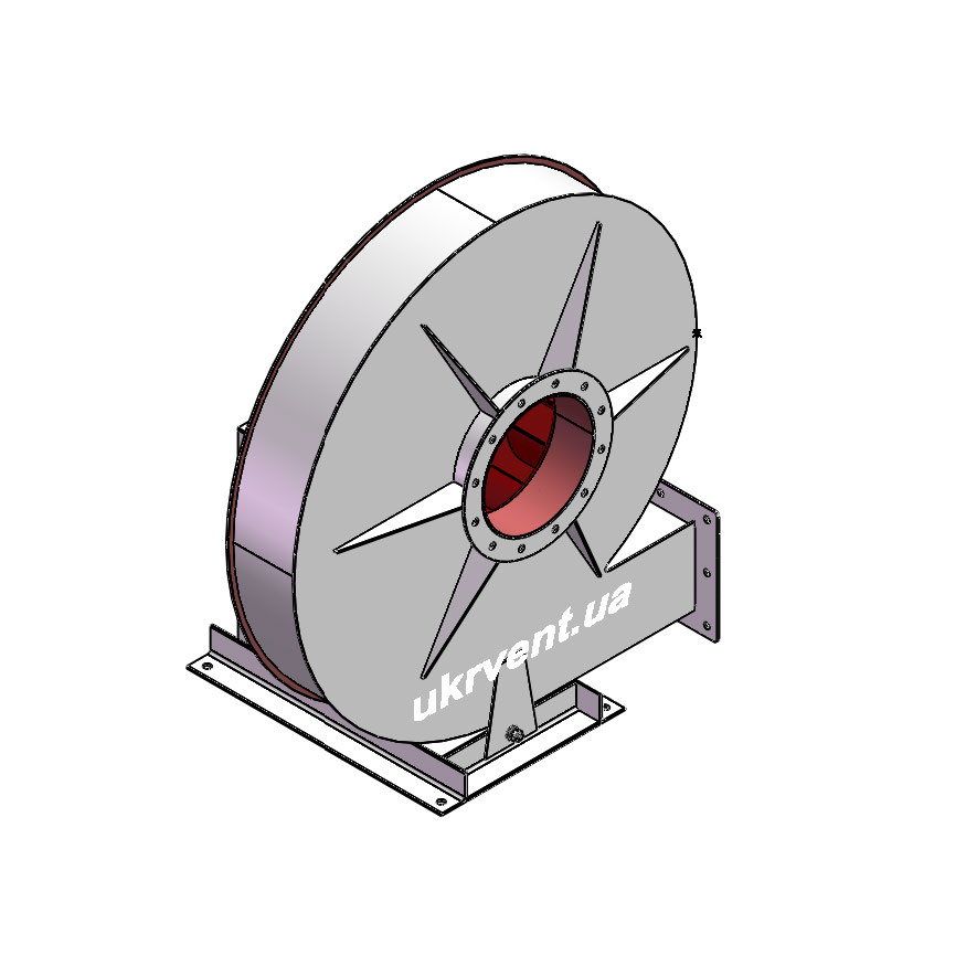 Вентилятор ВР154-21-6,3.1 (Dн)-1-Л270-ОН-ст3-1081-(без дв.)3-1500-1395-80-У2
