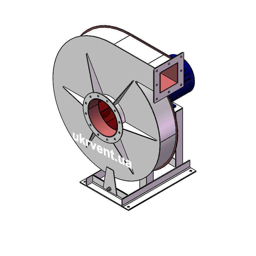 Вентилятор ВР154-21-6,3.1 (Dн)-1-Пр90-ОН-ст3-1081-(з дв.)3-1500-1395-80-У2
