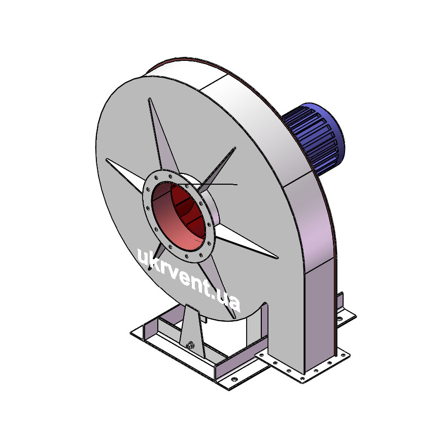 Вентилятор ВР154-21-8.1 (Dн)-1-Пр180-ОН-ст3-1081-(з дв.)7,5-1500-1440-80-У2