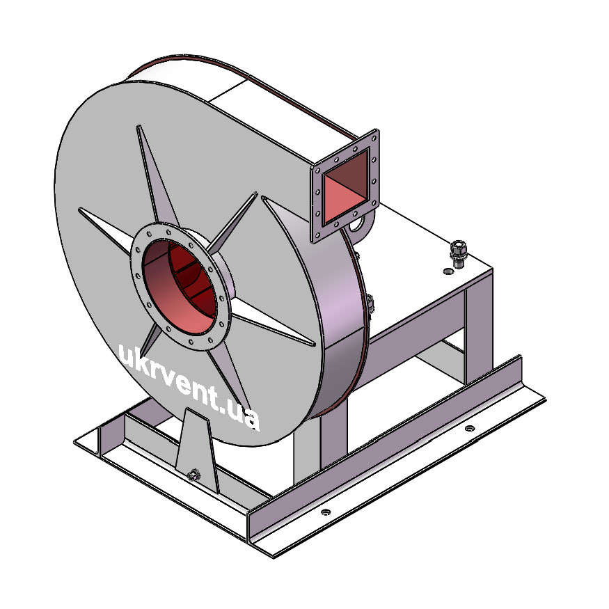 Вентилятор ВР154-21-8.1 (Dн)-1-Пр90-ОН-ст3-1081-(без дв.)55-3000-2960-80-У2