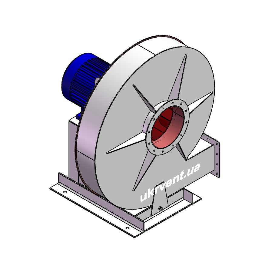 Вентилятор ВР165-15-10.1 (Dн)-1-Л270-ОН-ст3-1081-(з дв.)22-1500-1460-80-У2