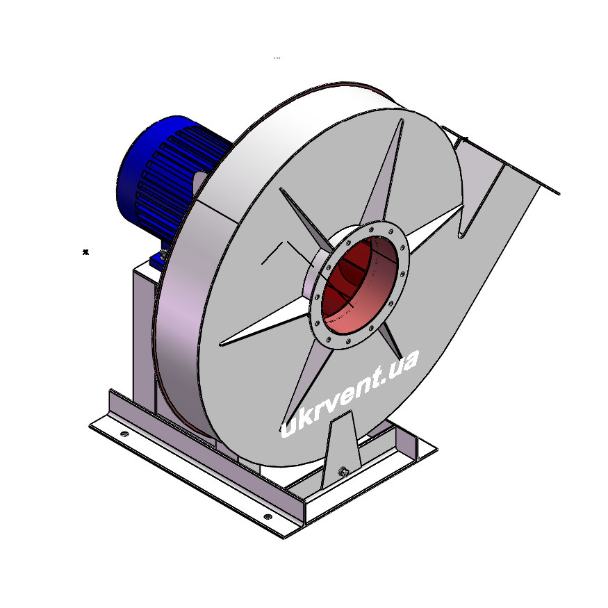 Вентилятор ВР165-15-10.1 (Dн)-1-Л315-ОН-ст3-1081-(з дв.)22-1500-1460-80-У2