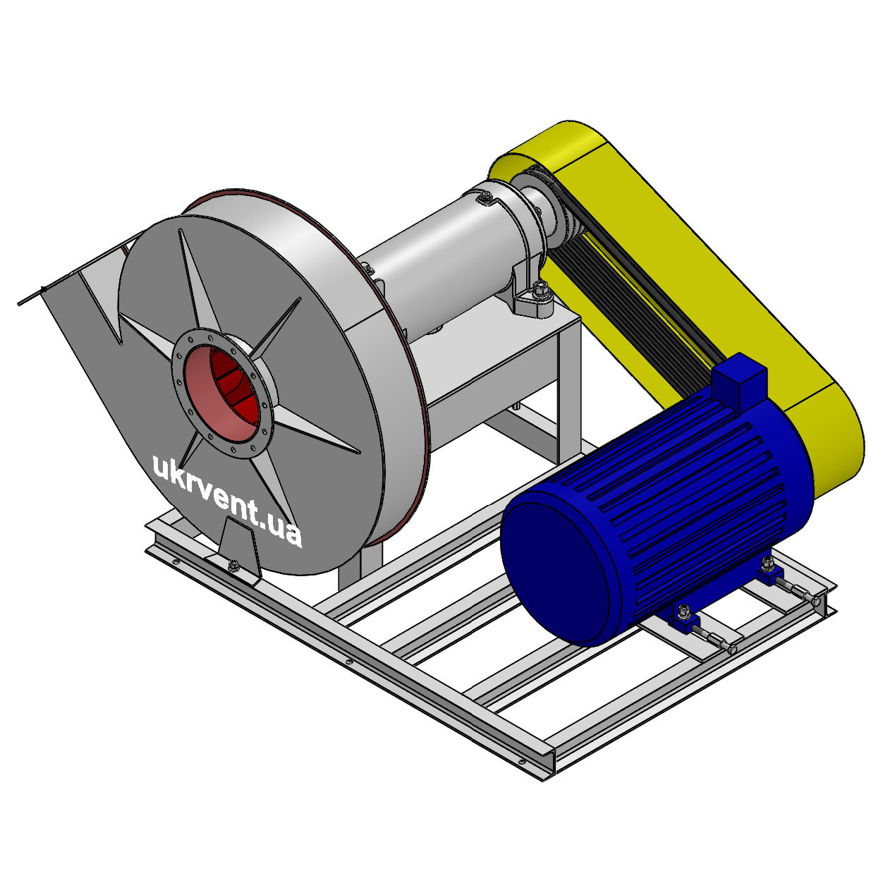 Вентилятор ВР165-15-6,3.1 (Dн)-5-Пр315-ОН-ст3-1081-(з дв.)22-3000-2800-80-У2