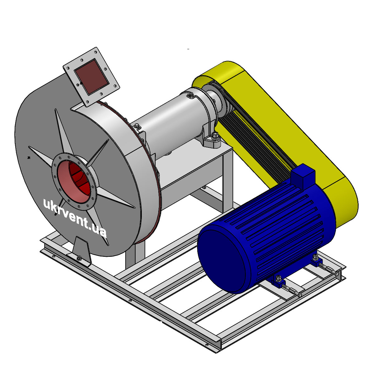 Вентилятор ВР165-15-6,3.1 (Dн)-5-Пр45-ОН-ст3-1081-(з дв.)22-3000-2800-80-У2