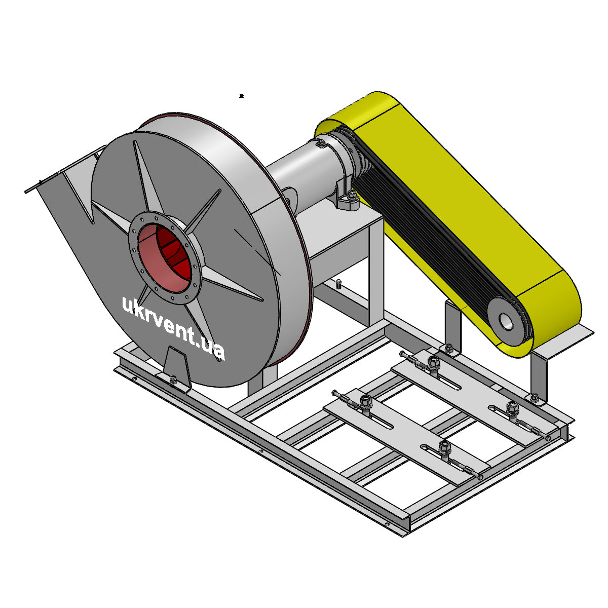 Вентилятор ВР165-15-8.1 (Dн)-5-Пр315-ОН-ст3-1081-(без дв.)15-1500-1600-80-У2