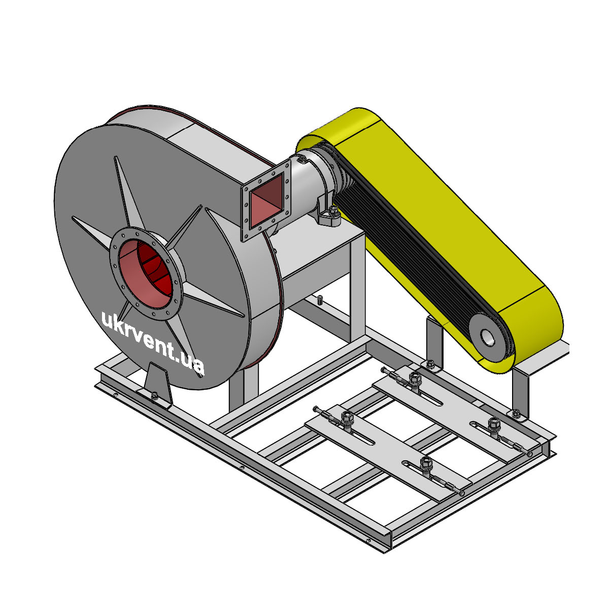 Вентилятор ВР165-15-8.1 (Dн)-5-Пр90-ОН-ст3-1081-(без дв.)15-1500-1600-80-У2