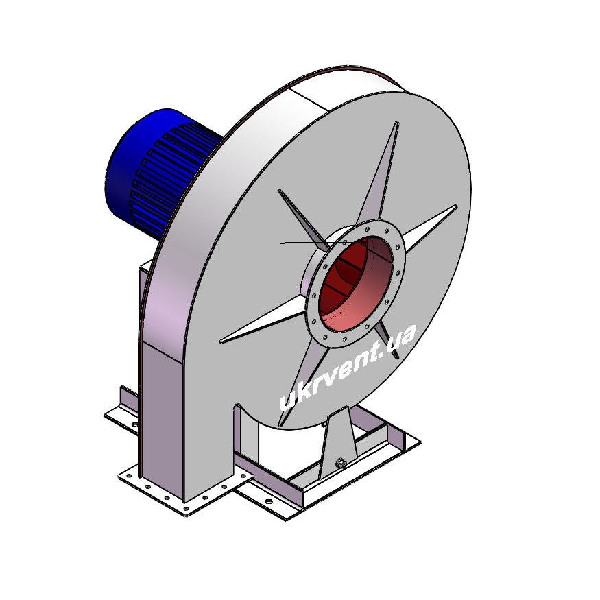 Вентилятор ВР165-15-9.1 (Dн)-1-Л180-ОН-ст3-1081-(з дв.)15-1500-1460-80-У2