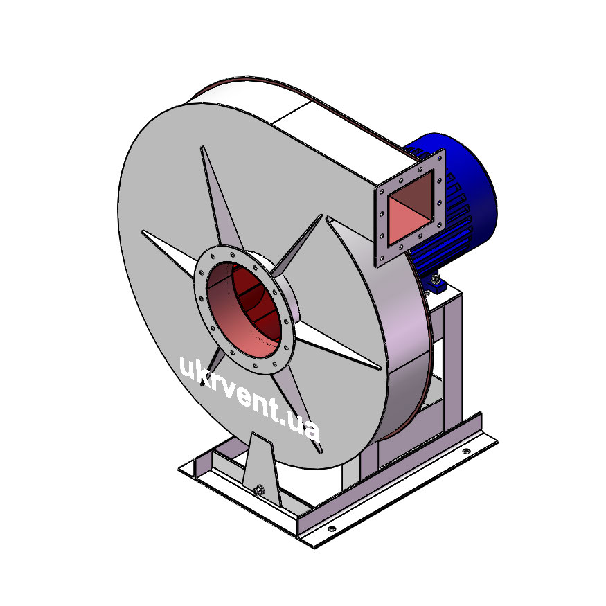 Вентилятор ВР165-15-9.1 (Dн)-1-Пр90-ОН-ст3-1081-(з дв.)15-1500-1460-80-У2