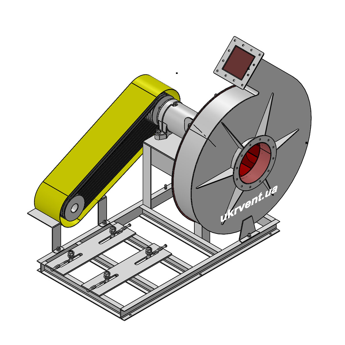 Вентилятор ВР165-15-9.1 (Dн)-5-Л45-ОН-ст3-1081-(без дв.)18,5-1500-1600-80-У2