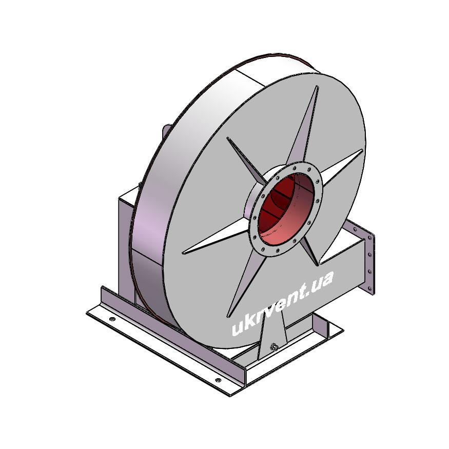 Вентилятор ВР170-18-10.1 (Dн)-1-Л270-ОН-ст3-1081-(без дв.)22-1500-1460-80-У2
