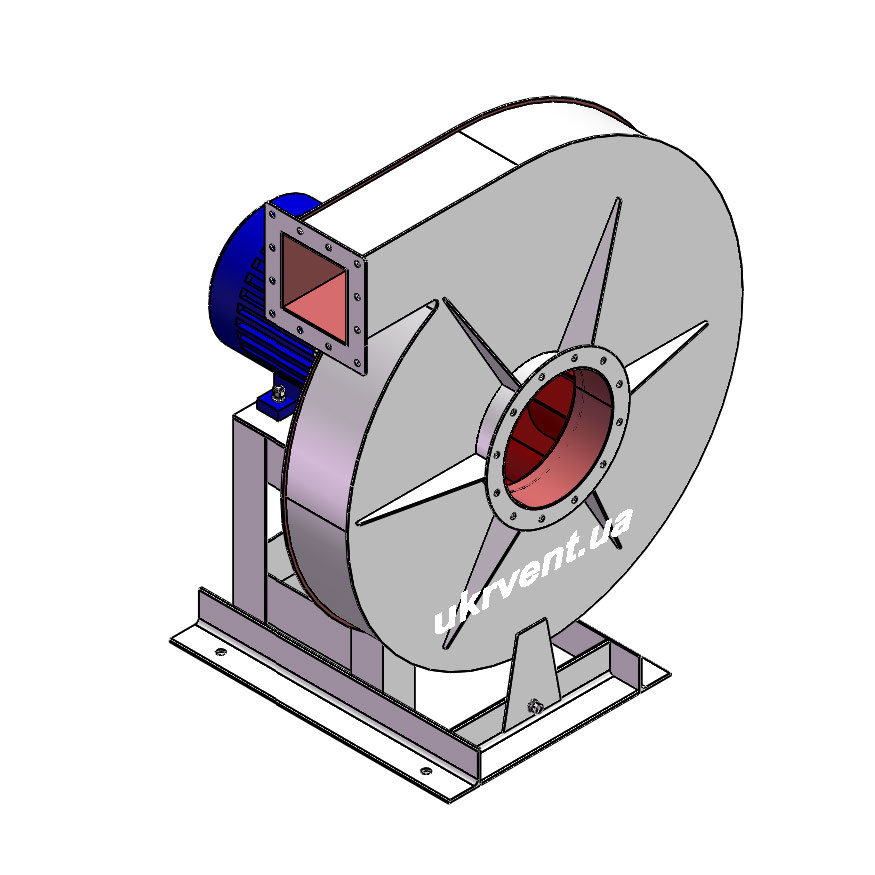 Вентилятор ВР170-18-10.1 (Dн)-1-Л90-ОН-ст3-1081-(з дв.)22-1500-1460-80-У2
