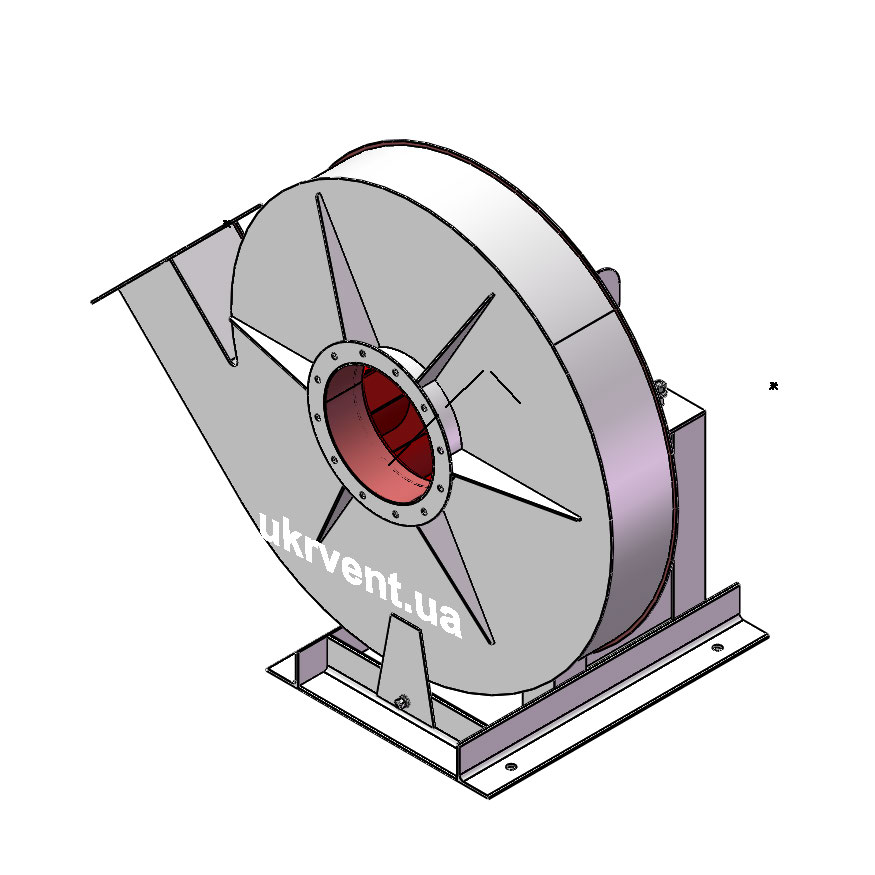 Вентилятор ВР170-18-10.1 (Dн)-1-Пр315-ОН-ст3-1081-(без дв.)22-1500-1460-80-У2
