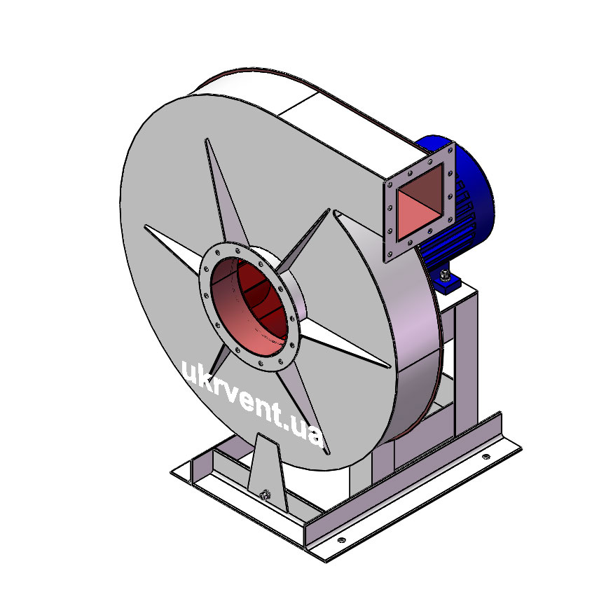 Вентилятор ВР170-18-10.1 (Dн)-1-Пр90-ОН-ст3-1081-(з дв.)22-1500-1460-80-У2